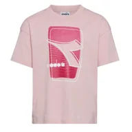 Koszulki dla dziewczynek - Koszulka dziecięca DIADORA JU. T-SHIRT SS ELEMENTS - miniaturka - grafika 1