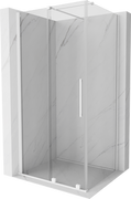 Kabiny prysznicowe - Mexen Velar kabina prysznicowa rozsuwana 100x120 cm, transparent, biała - 871-100-120-01-20 - miniaturka - grafika 1