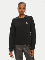 Bluzy damskie - KARL LAGERFELD Bluza Ikonik 2.0 245W1810 Czarny Regular Fit - miniaturka - grafika 1