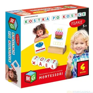 Kostka po kostce. Pisanie 4 kostki Multigra - Książki edukacyjne - miniaturka - grafika 1