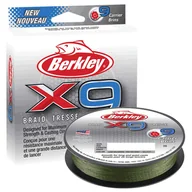 Żyłki wędkarskie - Plecionki Berkley X9 Braid Low Vis Green 200-300M 0,10 Mm - miniaturka - grafika 1