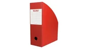 Szkolne artykuły papiernicze - Pojemnik na dokumenty czerwony 10cm - Biurfol - miniaturka - grafika 1