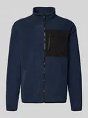 Kurtki męskie - Bluza rozpinana ze stójką - miniaturka - grafika 1