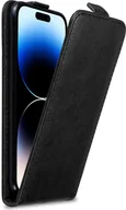Etui i futerały do telefonów - Etui ochronne Cadorabo do Apple iPhone 14 PRO MAX w kolorze czarnym Etui z klapką na telefon komórkowy Etui Cover - miniaturka - grafika 1