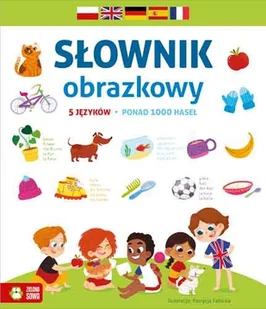 Słownik obrazkowy 5 języków) Praca zbiorowa - Encyklopedie i leksykony - miniaturka - grafika 1