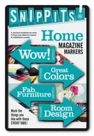 Zakładki do książek - IF Snippits! Home znaczniki dom samoprzylepne - miniaturka - grafika 1