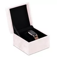 Pudełka i szkatułki - Ameliahome Pudełko Na Biżuterię Szkatułka Basa 10,8X7,8 Pudrowy Róż - miniaturka - grafika 1