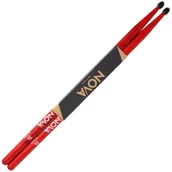 Akcesoria do perkusji - Vic Firth Nova 7A Nylon Red Czerwone pałki perkusyjne - miniaturka - grafika 1