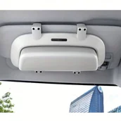 Inne - Etui na okulary samochodowe, Klips do okularów przeciwsłonecznych na osłonie przeciwsłonecznej, Wielofunkcyjne kreatywne pudełko do przechowywania - miniaturka - grafika 1