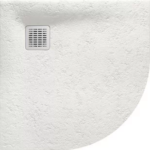 Roca Terran brodzik 90x90 cm półokrągły kompozyt Stonex beżowy AP10538438401650 - Brodziki prysznicowe - miniaturka - grafika 1