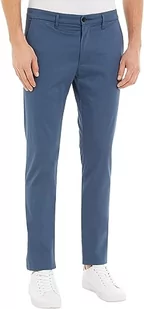 Tommy Hilfiger Męskie spodnie Bleecker z nadrukiem struktury, Morze Egejskie, 33W / 36L, Morze Egejskie, 33W / 36L - Spodenki męskie - miniaturka - grafika 1