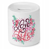 Skarbonki - Dla Damiana Skarbonka na Urodziny na Prezent z Nadrukiem ze Zdjęciem + Opakowanie na prezent (wzór 01) - miniaturka - grafika 1