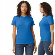 Koszulki i topy damskie - Koszulka Damska T-shirt Bawełna SOFTSTYLE Gildan GIL6500 NIEBIESKI Royal L - miniaturka - grafika 1