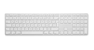 LMP 22704 klawiatura Uniwersalne Bluetooth Srebrny - Klawiatury - miniaturka - grafika 1