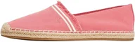 Espadryle damskie - Tommy Hilfiger Damskie frędzle płótno zamknięte Espadryle Fw0fw08881, Różowa sprana wiśnia, 37 EU - miniaturka - grafika 1