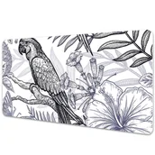 Podkładki na biurko - Podkładka na biurko Artystyczna papuga 90x45 cm - miniaturka - grafika 1