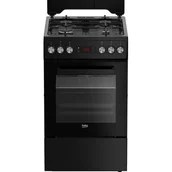 Kuchenki gazowo-elektryczne - Beko FSM52331DBDS - miniaturka - grafika 1