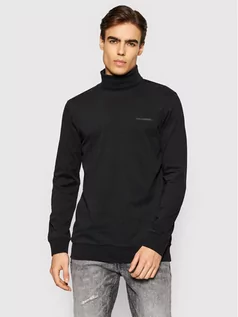 Swetry męskie - Lagerfeld KARL Golf Ls 755032 512226 Czarny Regular Fit - grafika 1