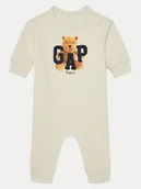 Rampersy - Gap Romper 627495-01 Beżowy - miniaturka - grafika 1
