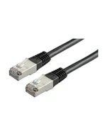 Patchcordy - Value S/FTP PiMF Patch Cord Cat.6 black 7.0m (21.99.1375-50) - miniaturka - grafika 1