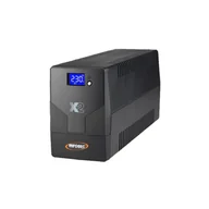 Zasilacze awaryjne UPS - INFOSEC UPS Zasilacz awaryjny UPS 1000VA X2 LCD Touch 4x IEC 66038 - miniaturka - grafika 1