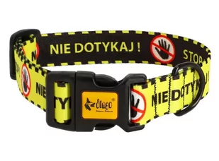 Dingo Obroża regulowana City - Nie Dotykaj 3,0cm/60cm - Obroże dla psów - miniaturka - grafika 1