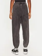 Spodnie sportowe damskie - Deha Spodnie dresowe C12165 Czarny Loose Fit - miniaturka - grafika 1
