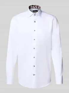 Koszula casualowa o kroju slim fit z kołnierzykiem typu kent model ‘Savio’ - Koszule męskie - miniaturka - grafika 1