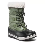 Śniegowce damskie - Sorel Śniegowce Yoot Pac Nylon Wp NY1962 Hiker Green - miniaturka - grafika 1