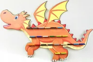 Szafy i szafki dla dzieci - naSciane Półka regał na klocki ludziki figurki smok knights - miniaturka - grafika 1