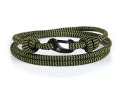 Bransolety męskie - Bransoletka męska paracord z karabińczykiem Argento - miniaturka - grafika 1