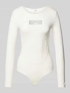 Body z obszyciem kamieniami stras - Body - miniaturka - grafika 1