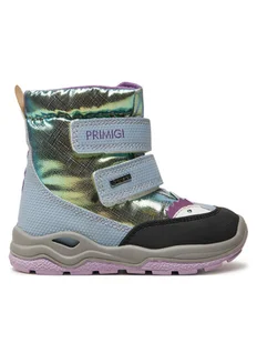 Primigi Śniegowce 6861311 S GORE-TEX Niebieski - Buty dla dziewczynek - miniaturka - grafika 1