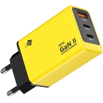 Szybka ładowarka sieciowa 65W GaN II 3.25A 20V QC4.0+5.0 PD3.0 Usb C Usb A