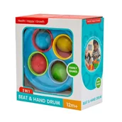Zabawki interaktywne dla dzieci - Askato Zabawka bębenek - zbijak z piłeczkami - miniaturka - grafika 1