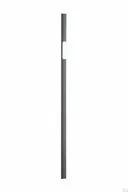 Zawiasy, okucia i inne akcesoria - Uchwyt meblowy podłużny Peak 1120 Aluminiowy Metaliczny Szary (niesymetryczny) - miniaturka - grafika 1