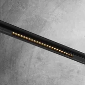 Akcesoria do oświetlenia - Listwa do szynoprzewodu  Komatsu Dot 6564 Shilo LED 24W 3000K magnetyczna czarna - miniaturka - grafika 1