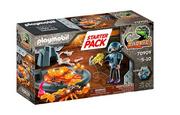 Figurki dla dzieci - Playmobil Dino Rise 70909 Starter Pack Walka z ognistym skorpionem, od 5 lat 70909 - miniaturka - grafika 1