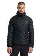 Kurtki męskie - Haglöfs Kurtka zimowa "Särna Mimic" w kolorze czarnym - miniaturka - grafika 1