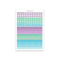 Kalendarze - Naklejki do kalendarza – trening i fitness - miniaturka - grafika 1