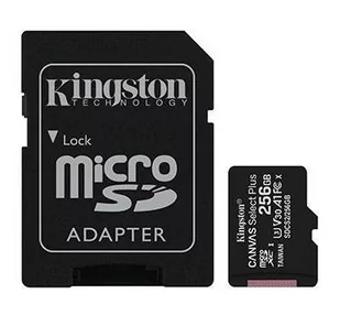 Kingston Canvas Select Plus 256GB (SDCS2/256GB) - Karty pamięci - miniaturka - grafika 1