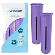 Wkłady filtrujące - Zamienny Wkład Do Butelki Dafi, Wessper, 2Szt, Fioletowy - miniaturka - grafika 1