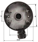 Akcesoria do monitoringu - UCHWYT KAMERY DS-1280ZJ-DM46(BLACK) Hikvision - miniaturka - grafika 1