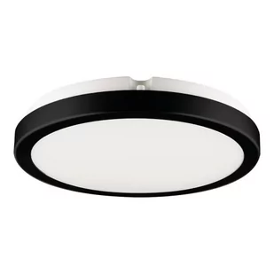 Vera D28 plafon LED IP65/24W/4000K czarny EKP0473 - Lampy sufitowe - miniaturka - grafika 1