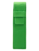 Etui na długopisy i pióra - Filcowe etui na dwa długopisy Zielone Stefania - miniaturka - grafika 1