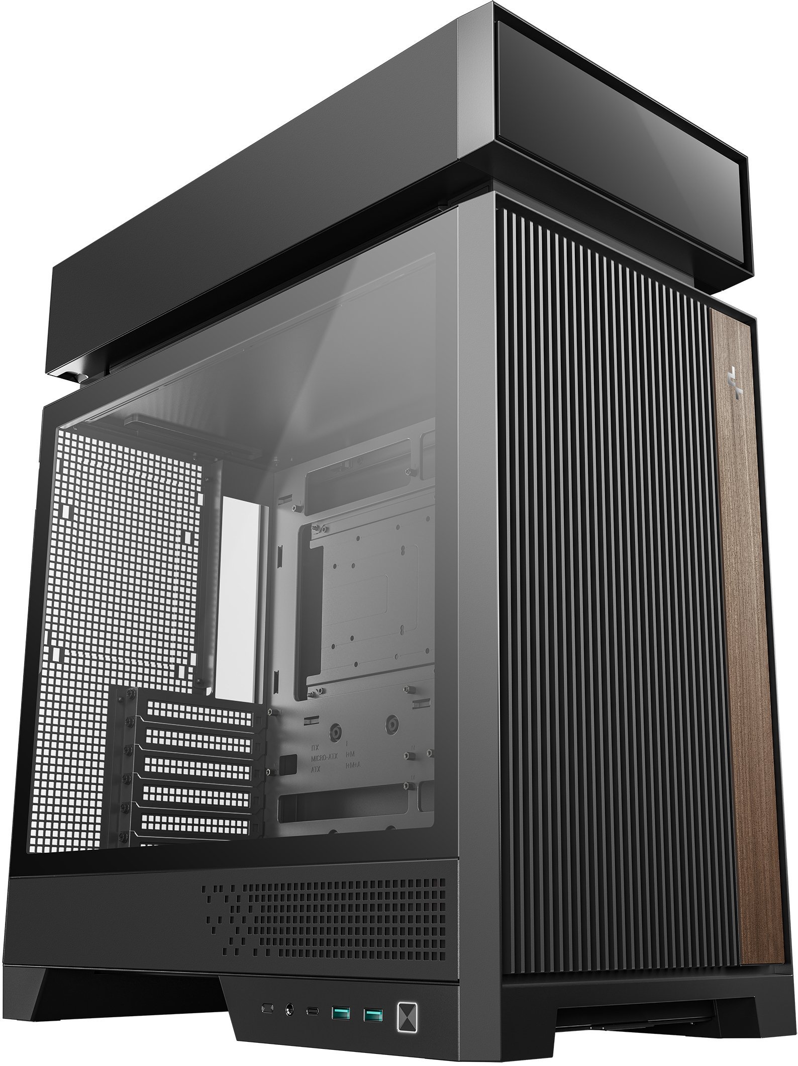 Deepcool Case CL660 Black Mid Tower R-CL660-BKNNA0-G-1