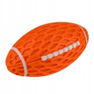Zabawki dla psów - Rugby DLA PSA Zabawka Trening Piszcząca Pomarańczowa Duża dla Pupila - miniaturka - grafika 1