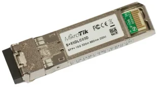 Moduł MikroTik SFP+ 10G MM 300m 850nm - Pozostałe akcesoria sieciowe - miniaturka - grafika 1