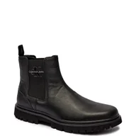 Sztyblety męskie - CALVIN KLEIN JEANS Skórzane sztyblety EVA MID CHELSEA - miniaturka - grafika 1