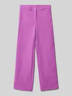 Spodnie i spodenki dla chłopców - Spodnie materiałowe o kroju regular fit z bocznymi, wpuszczanymi kieszeniami model ‘LANA-BERRY’ - miniaturka - grafika 1